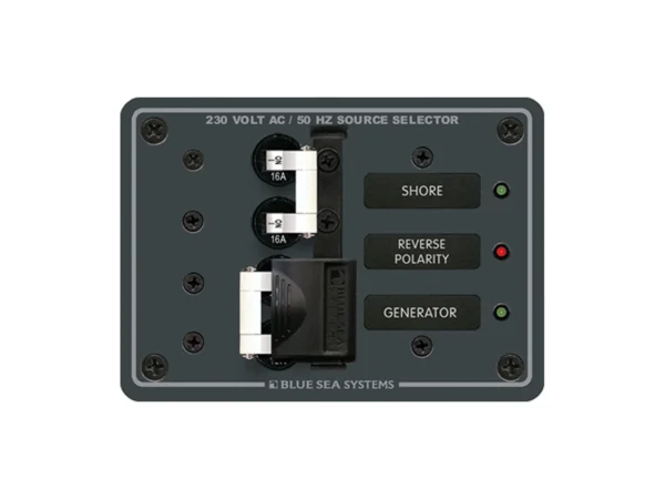 Blue Sea 8132 AC Toggle Source Selector (230V) - 2 Sources