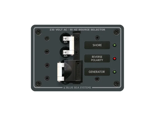 Blue Sea 8161 AC Toggle Source Selector (230V) - 2 Source