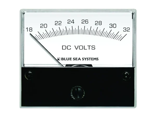 Blue Sea 8240 DC Analog Voltmeter - 2-3/4" Face, 18-32 Volts DC