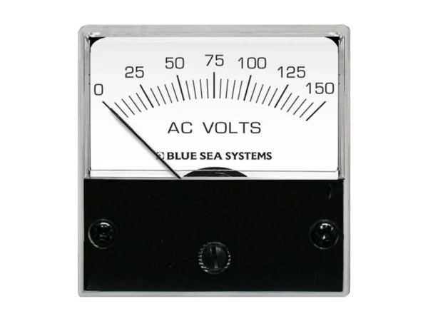 Blue Sea 8244 AC Analog Micro Voltmeter - 2" Face, 0-150 Volts AC