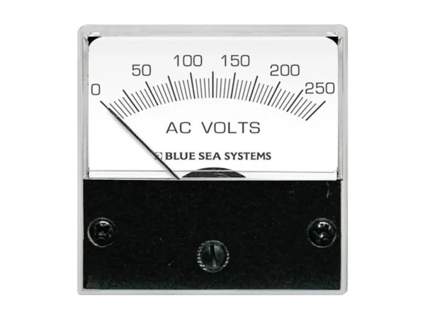 Blue Sea 8245 AC Analog Micro Voltmeter - 2" Face, 0-250 Volts AC