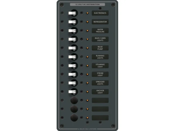 Blue Sea 8376 Panel DC 13 Position Vertical