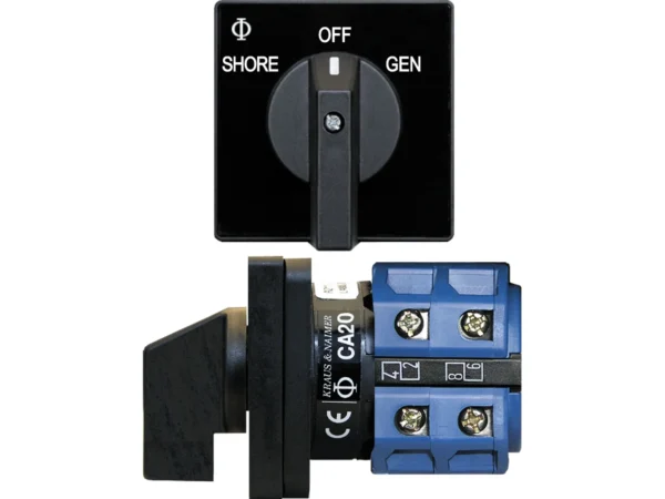 Blue Sea 9009 Switch, AC 120VAC 32A OFF +2 Position