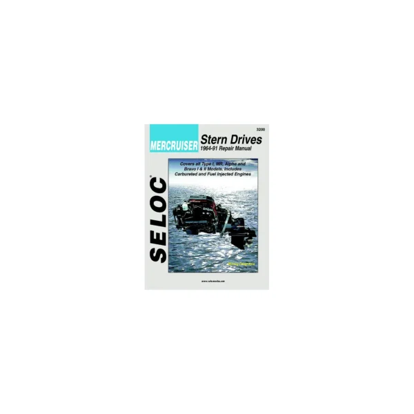 Seloc Marine Manual For Mercruiser Stern Drive 1964-91 - Image 2