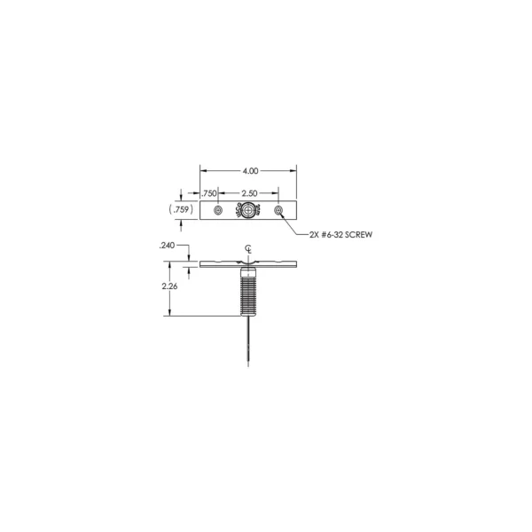 Taco F386810B 4" Rub Rail Mounted LED Navigation Light Set - Image 2