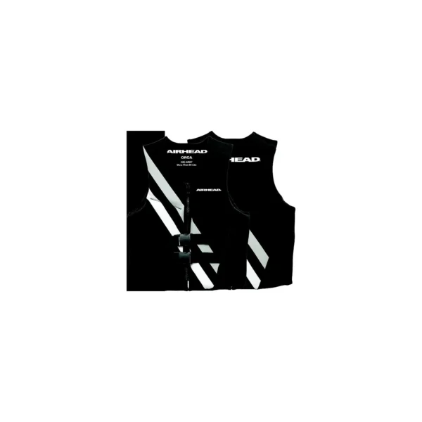 Airhead 1007509BBK Orca Neolite Kwik-Dry Life Vest, M, Black/White