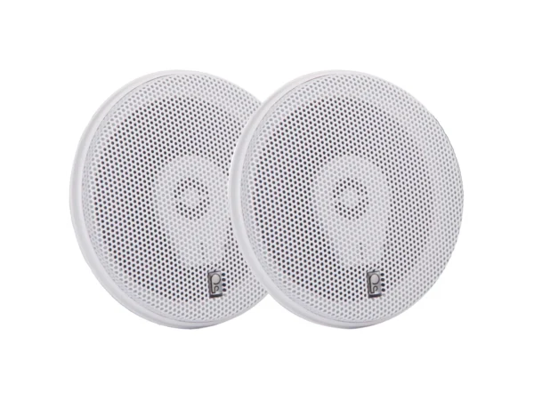 Poly-Planar MA-8506 6" 200 Watt Titanium Series Speakers - White