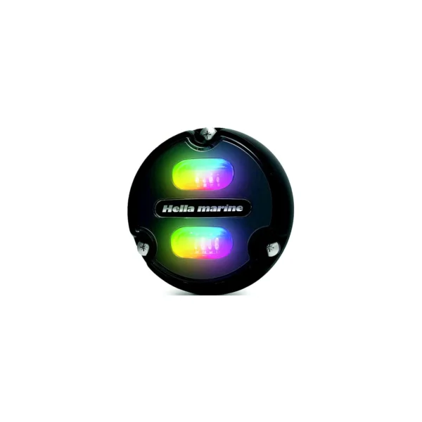 Hella 016146001 Apelo A1 Underwater Light, Charcoal Lens, RGB LEDs