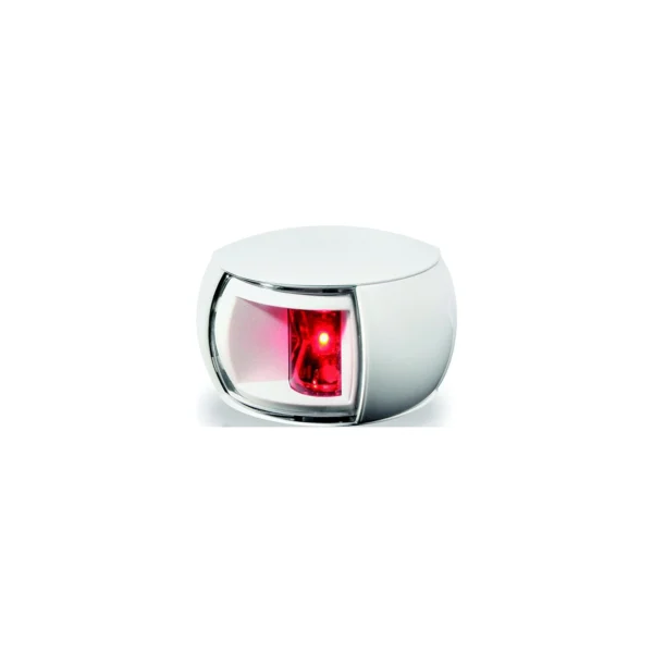 Hella 980520111 NaviLED® Port (Red) Side Light Only, White w/Clear Lens, 1 ea.