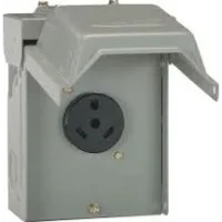 Parallax Outdoor Power Outlet, 30A, 120V
