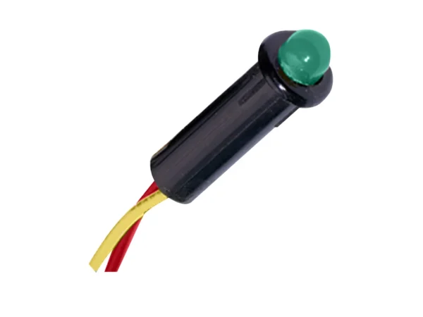 Paneltronics <sup>5</sup>⁄<sub>32</sub>" LED Indicator Light - 12-14VDC - Green