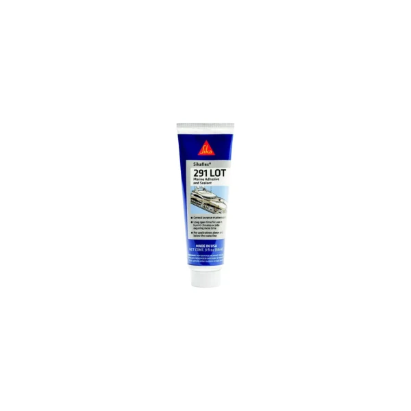 Sikaflex® 610564 291 Lot Marine Polyurethane Adhesive/Sealant, White, 3 oz. Tube