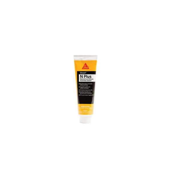 Sika®  610588 Sikasil®-N Plus, White, 3 oz. Tube