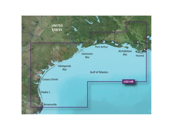 Garmin BlueChart® g3 Vision® HD - VUS014R - Morgan City to Brownsville - microSD™/SD™