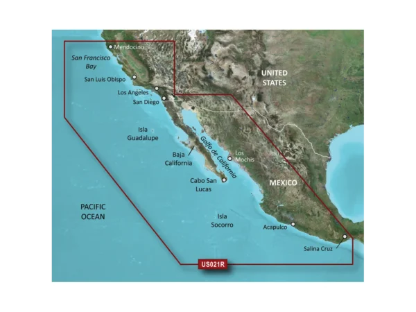 Garmin BlueChart® g3 Vision® HD - VUS021R - California-Mexico - microSD™/SD™