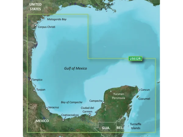 Garmin BlueChart® g3 Vision® HD - VUS032R - Southern Gulf of Mexico - microSD™/SD™