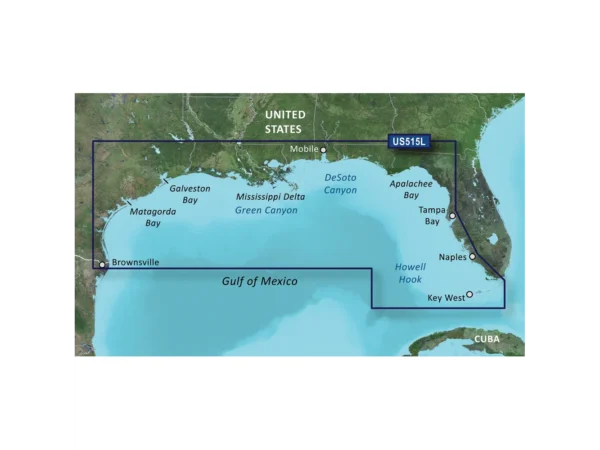 Garmin BlueChart® g3 Vision® HD - VUS515L - Brownsville - Key Largo - microSD™/SD™