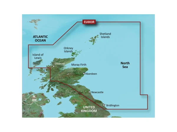 Garmin BlueChart® g3 Vision® HD - VEU003R - Great Britain, Northeast Coast - microSD™/SD™