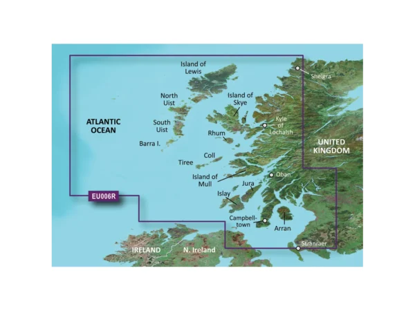 Garmin BlueChart® g3 Vision® HD - VEU006R - Scotland, West Coast - microSD™/SD™