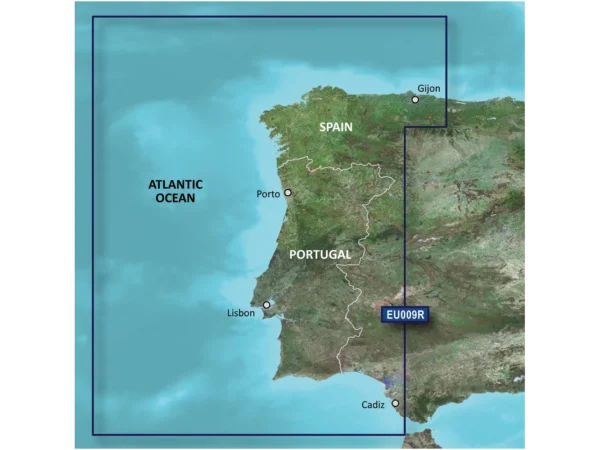 Garmin BlueChart® g3 Vision® HD - VEU009R - Portugal & NW Spain - microSD™/SD™