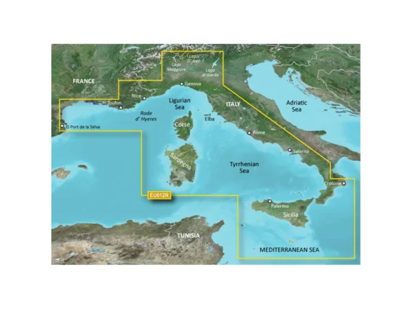 Garmin BlueChart® g3 Vision® HD - VEU012R - Italy, West Coast - microSD™/SD™