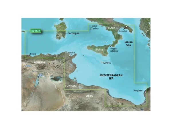 Garmin BlueChart® g3 Vision® HD - VEU013R - Italy Southwest & Tunisia - microSD™/SD™