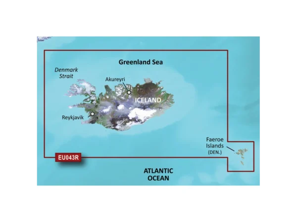 Garmin BlueChart® g3 Vision® HD - VEU043R - Iceland & Faeroe Islands - microSD™/SD™