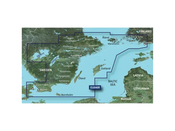 Garmin BlueChart® g3 Vision® HD - VEU046R - Öregrund, Åland to Malmö - microSD™/SD™