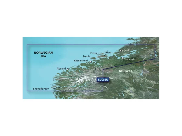 Garmin BlueChart® g3 Vision® HD - VEU052R - Sognefjorden - Svefjorden - microSD™/SD™