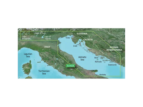 Garmin BlueChart® g3 Vision® HD - VEU452S - Adriatic Sea, North Coast - microSD™/SD™