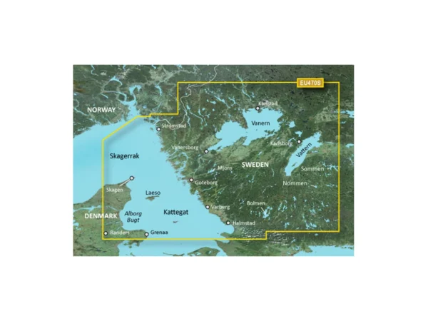 Garmin BlueChart® g3 Vision® HD - VEU470S - Stromstad to Halmstad - microSD™/SD™