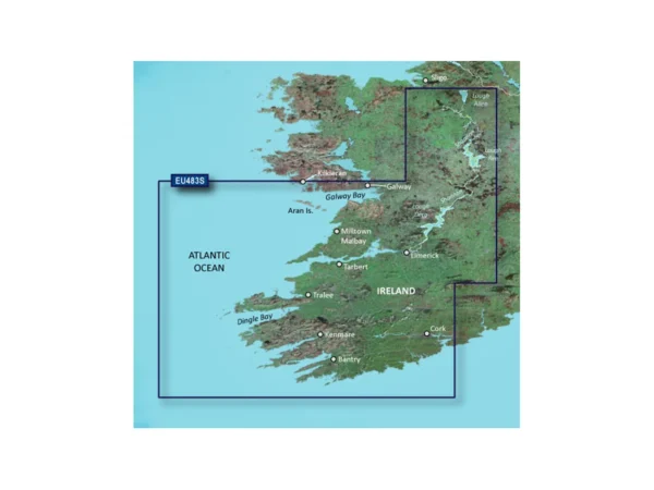 Garmin BlueChart® g3 Vision® HD - VEU483S - Galway Bay to Cork - microSD™/SD™