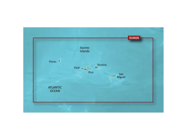 Garmin BlueChart® g3 Vision® HD - VEU502S - Azores Islands - microSD™/SD™