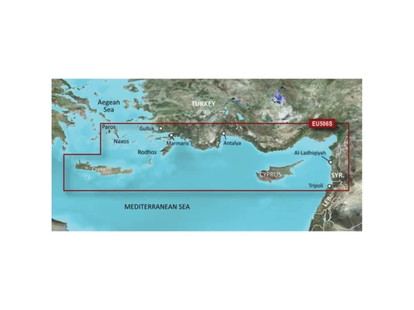 Garmin BlueChart® g3 Vision® HD - VEU506S - Crete To Cyprus - microSD™/SD™