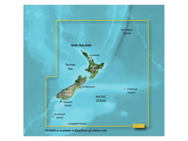 Garmin BlueChart® g3 Vision® HD - VPC023R - New Zealand - microSD™/SD™