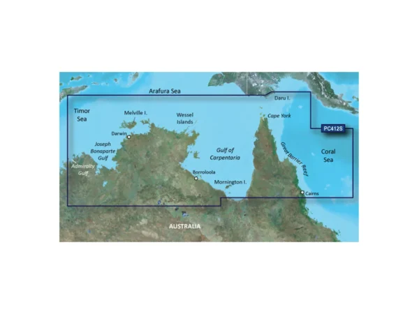 Garmin BlueChart® g3 Vision® HD - VPC412S - Admiralty G. WA - Cairns - microSD™/SD™