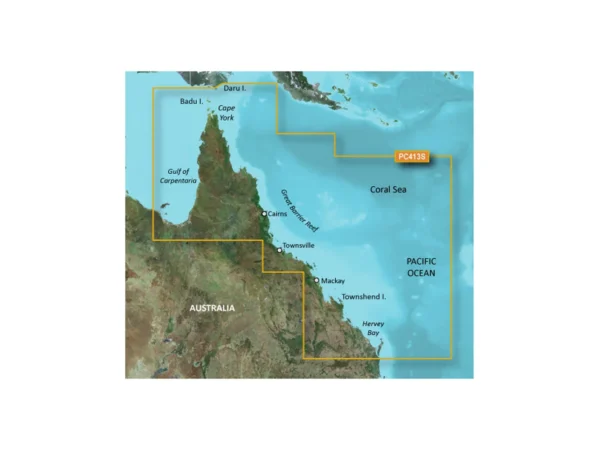 Garmin BlueChart® g3 Vision® HD - VPC413S - Mornington I. - Hervey Bay - microSD™/SD™