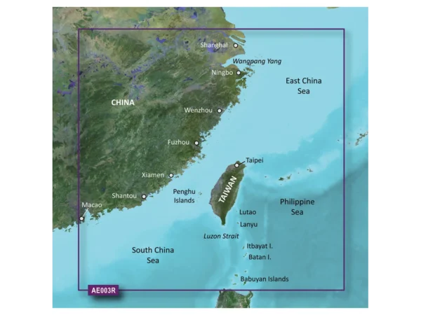 Garmin BlueChart® g3 Vision® HD - VAE003R - Taiwan - microSD™/SD™