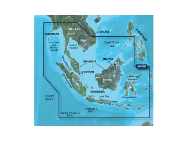 Garmin BlueChart® g3 Vision® HD - VAE009R - Sin/Mal/Indonesia - microSD™/SD™