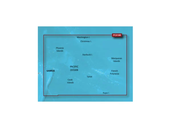 Garmin BlueChart® g3 Vision® HD - VPC019R - Polynesia - microSD™/SD™