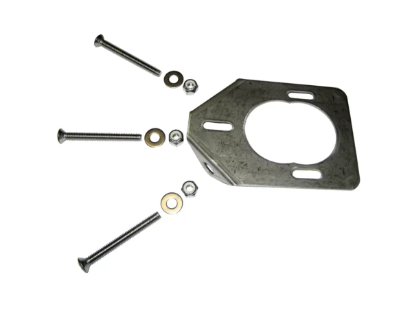 Lee's Stainless Steel Backing Plate f/Heavy Rod Holders