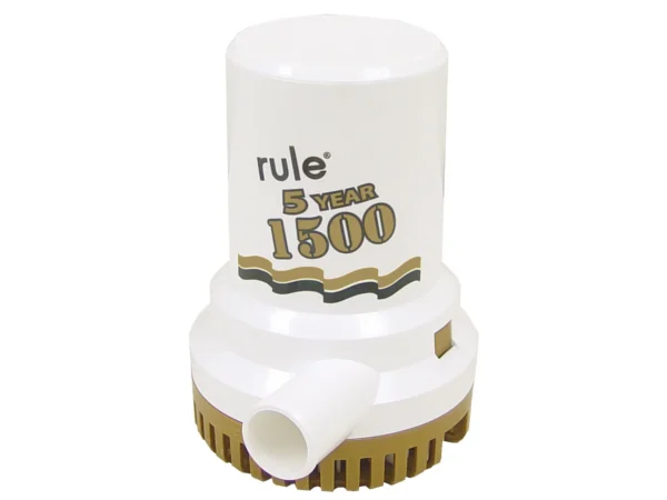 Rule 1500 G.P.H. "Gold Series" Bilge Pump