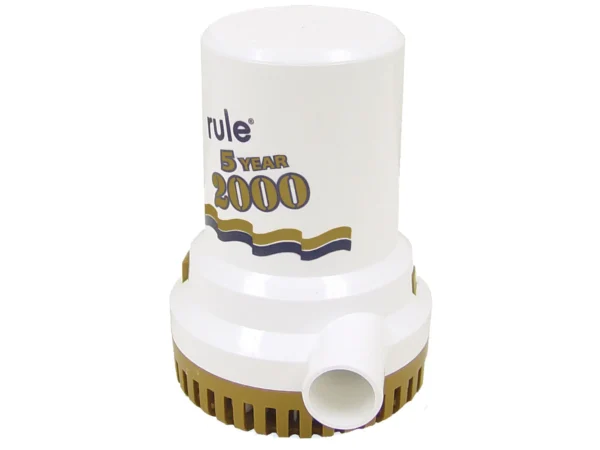 Rule 2000 G.P.H. "Gold Series" Bilge Pump