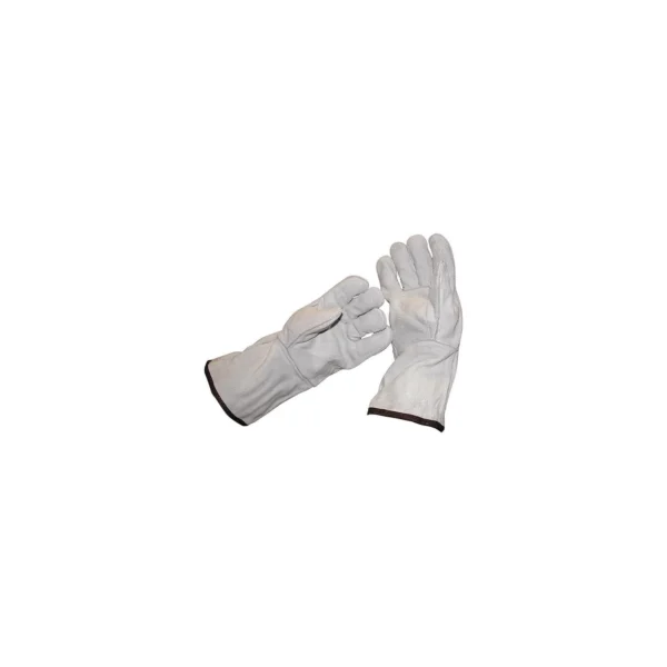 Long Cuff Leather Safety Gloves