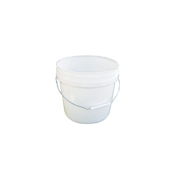 3-1/2 Gal. Plastic Industrial Pail, White