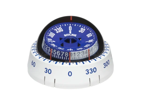 Ritchie XP-98W X-Port Tactician™ Compass - Surface Mount - White