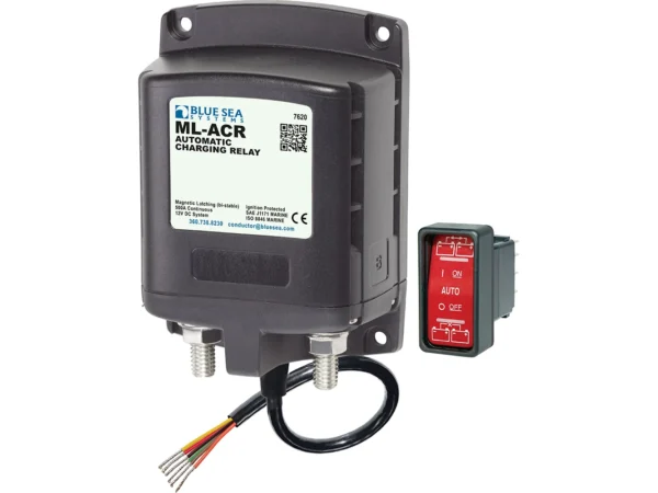 Blue Sea 7620 ML-Series Automatic Charging Relay (Magnetic Latch) 12VDC