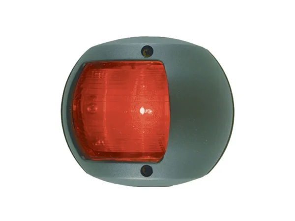 Perko LED Side Light - Red - 12V - Black Plastic Housing