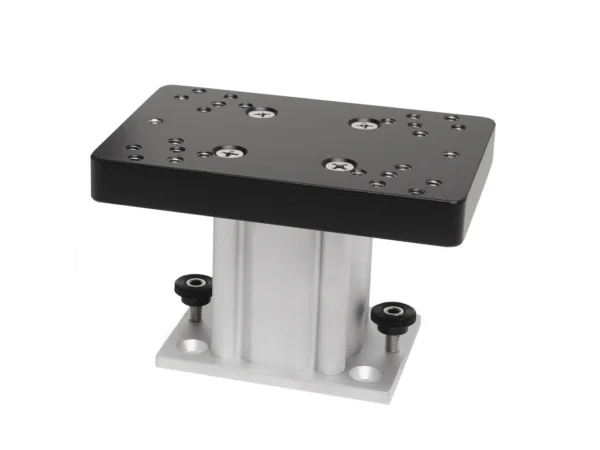 Cannon Aluminum Fixed Base Downrigger Pedestal - 4"