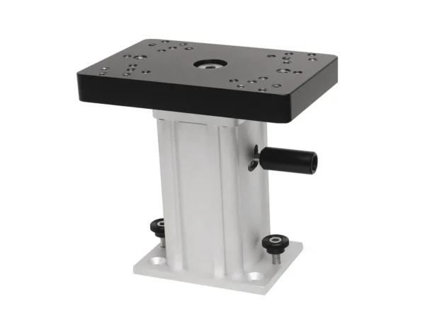 Cannon Aluminum Swivel Base Downrigger Pedestal - 6"